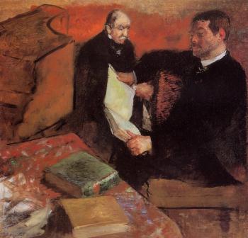 埃德加 德加 Pagan and Degas' Father